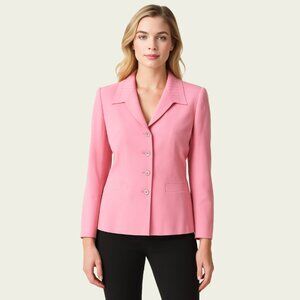 💙💖 Vintage 90s Pink Escada Blazer Size 40